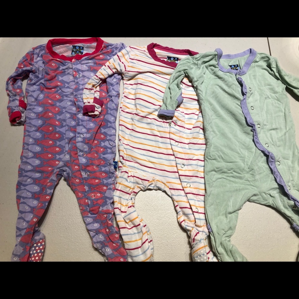 Kickee Pants baby girl bundle